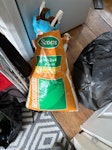 Hazardous waste Got 2 25kg bags of Scott’s sport master renovator pro 

1 25kg ferromel-20 

1 20 litre bottle of Rigby Taylor micro dyne

1 5 litre bottle of Rigby Taylor iron complex 

The three bags are solidified and are opened while the Two liquid bottles have been opened. CM1 - removed for £120