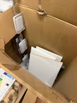 Small cupboard & ceramic sink W1 - removed for £77