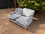 Two seater sofa Two seater sofa. Fully usable. Can be given to charity etc. N20 - removed for £70