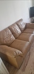 Leather sofa Leather sofa in very good condition, just not wanted anymore PO3 - removed for £91