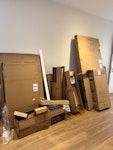 Empty cardboard Empty cardboard boxes with some polystyrene inside NW2 - removed for £83