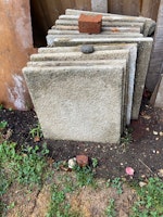 Approx 20 concrete paving slab collected by M&V waste Clearance