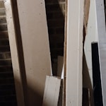 Scrap pieces of wood and junk There is a pile of junk which needs collecting urgently as somebody has carelessly dumped the pieces of wood in the general waste bin which does not fit and is not ideal for dust carts to take them. UB6 - removed for £64