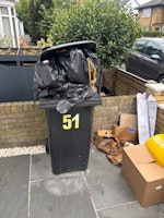 all rubbish collected by M&V waste Clearance