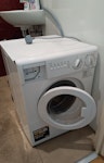 Washing machine Washing machine for collection from a student accommodation flat on the 9th floor. Lift access and a trolley are available. The water inlet and drain hoses have already been disconnected.
The machine is working, but there may be an issue with the high-speed spin cycle. W12 - removed for £57