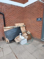 Solar install waste collected by Pat Smith Environmental Ltd