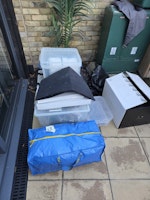 a small house move waste. collected by Pat Smith Environmental Ltd