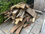 Boards from old decking Boards from old decking in front garden. easy access from the road. Street parking in front of house SW20 - removed for £130