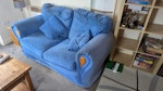 Mattresses and furniture 2 double mattresses
1 metal futon frame (double mattress currently siting on it in one of the photos)
2 seater sofa, loose cushions
1 armchair, loose cushions
Easy access - ground floor flat next to entrance. Off-road parking. L15 - removed for £236