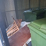 some wood and waste in bin are wood and bits and pieces RG12 - removed for £110