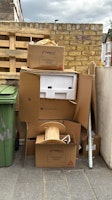 Solar install waste collected by Bincredible Waste Solutions