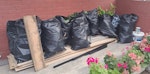 Old wardrobe and other house 14 bags of garden waste needed to be disposed of SE16 - removed for £77