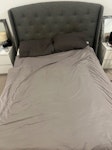 Patio chairs kingsize bed Kingsize bed frame and matress.  Rattan chair set and fake grass N1 - removed for £104