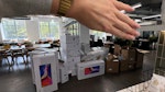 Cardboard We are on the first floor but have a lift, and you can pull up outside the office to load. Need it gone today before 6pm. N1 - removed for £176