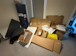 Cardboard & packing materials Household packaging from unpacking: mostly cardboard boxes, plus plastic wrapping and foam inserts, including large furniture/appliance packaging. Everything will be ready outside at the front for easy collection. SW13 - removed for £83