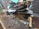 Black bags, timber, carpet Black bags, carpet, boxes, etc KT12 - removed for £165