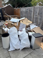 Kitchen refurb waste collected by Perkins&Sons clearance &removals