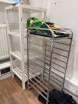 furnitures and cardboard boxes furnitures, one shelf and cardboxes SW19 - removed for £78