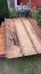 6x4 shed 1no old 6x4 pent roof shed dismantled and ready for collection.Easy access via a wide passage 7m long straight onto road. CM11 - removed for £141