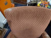Old low armchair good frame collected by Ram it in skip hire