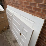 2 wooden doors 2 Internal Doors
Waste is at the side of the property, with gate access. Please advise a time, so I can inform the resident and they will unlock the gate for access. B8 - removed for £75