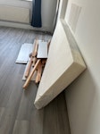 Furniture Double divan Bed, 3 seat sofa, single cupboard, Kids bed, 6 bedside tables, 1 dinning table, 2 office desks small 1 kids chair KT2 - removed for £194