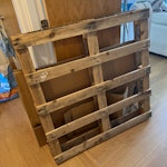 105 cm x 105 cm wooden pallet Wooden pallet - reusable NW6 - removed for £39