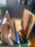 mix of household recycle waste Mixed household waste, including recyclable items such as kitchen supplies, clothes hangers, paper/cardboard, and other miscellaneous non-hazardous household items. E13 - removed for £94