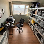 chair/desk. racks/items.tools as described above - tools reusable so consider that in price SE16 - removed for £200