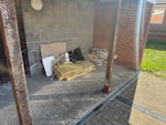 insulation, offcuts, card, insulation, offcuts, card, 2 bags debris NN15 - removed for £63