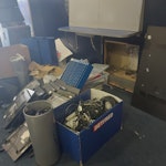 4 photos plus 3 more in DM's. Keys for subject closed Betfred shop 319 Green Lanes, Palmers Green, London, N13 4TY are located at the Betfred Trading Shop 358 Bowes Road, London, N11 1AN. Removal of items in the images as well as 3 more photos of waste - TO BE PROVIDED IN MESSAGES. Shop alarm code is 2356. Once removal is complete please return keys to the Betfred trading shop to Bowes Road Trading Shop. All items in the photos above and further images provided to be taken. Please leave everything else in the shop. N13 - removed for £267