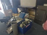 4 photos plus 3 more in DM's. Keys for subject closed Betfred shop 319 Green Lanes, Palmers Green, London, N13 4TY are located at the Betfred Trading Shop 358 Bowes Road, London, N11 1AN. Removal of items in the images as well as 3 more photos of waste - TO BE PROVIDED IN MESSAGES. Shop alarm code is 2356. Once removal is complete please return keys to the Betfred trading shop to Bowes Road Trading Shop. All items in the photos above and further images provided to be taken. Please leave everything else in the shop. N13 - removed for £267
