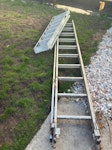 2 ladders. 2 ladders. largest is 3m long BN3 - removed for £35