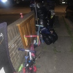 General waste, mattresses etc i have two matresses and bed frames 7 scooters two pushchairs old clothes and other odds bits and pieces to be removed CR0 - removed for £214