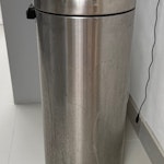 Steel Brabantia bin A steel Brabantia bin. No waste inside. Can be reused. SW3 - removed for £65
