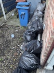 General waste, clothes riles General waste, clothes riles and cardboard box paper M7 - removed for £174