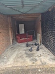 Fridge freezer/sofa/trolley/do Fridge freezer, sofa, trolley and door. We will leave in garage until collection time arranged and agreed. Thank you B23 - removed for £257