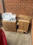 Solar panel and solar waste all as per photos including panel. cardboard and solar waste NW5 - removed for £100