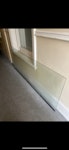 Shower screen Shower screen approx 200cm long W4 - removed for £39