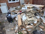 Small Construction & DIY Waste Hi, looking for a licensed waste collector to clear a small pile of kitchen renovation waste from my garden.
Waste Breakdown:
Masonry/Rubble: Loose bricks, concrete, offcut tiles, and plasterboard.
Wood/Panels: Old kitchen timber offcuts, laminate pieces, and worktop offcuts.
Metal: 2 metal radiators and a stainless steel sink.
Misc: 2 black rubbish bags of small debris.
Est Volume: Appx 3 cubic yards total (Small Load/Mini Van).
Located in back garden with easy access to road/driveway. CR0 - removed for £282