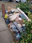 Carpet & laminate waste Mixed flooring and DIY waste from recent carpet and laminate replacement. Includes old carpet, underlay, laminate boards/offcuts, cardboard and packaging, plus a few bags of light miscellaneous waste. No significant rubble or soil. Everything is together at the front of the property with straightforward access and is ready for collection. UB6 - removed for £165
