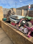 house hold items boxes, panels , mattresses, pillows, flower pots , chairs , hovers and other house old items SL6 - removed for £286