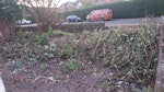 Removal of garden waste Removal of cut down overgrown shrubs & branches from front yard and back garden. NG19 - removed for £367