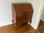 Few items of furniture We have a bureau, kitchen shelf stand alone unit and lamp for collection, all reusable N1 - removed for £84