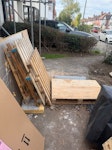 Solar install waste Wooden pellets, boxes, and other solar install waste HA5 - removed for £150