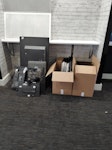 Only the items in the photos Keys for Betfred shop 16-18 St. James Mall, Hebburn, NE31 1LF are at the Betfred Trading shop 36/38 King Street, South Shields, N33 1HU. The shop will give you a Fob Key to enter the closed shop. Pictures 1 and 2 are for rubbish to be disposed of. Items in picture 3 is to be transferred to Betfred Closed Shop 119 Grainger Street, Newcastle, NE1 5AE. Alarm code for Grainger Street 1298. Keys for Grainger Street are at 7/11 Nun Street, Newcastle, NE1 5AG. Please return both keys upon completion. NE31 - removed for £400