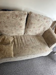 2 couch bed chest of drawers, Two two seater couches, small table, fridge freezer,three quarter bed, chest of drawers, two beside drawers LE8 - removed for £197