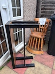 Garden waste, old furniture Garden waste, plastic greenhouse, glass table, 2 wooden chairs, 1 small tv stand, 1 plant pot, 1 large garden storage box BR1 - removed for £71