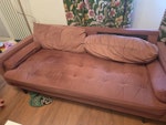 Sofa, garden furniture, chair Sofa is broken, sags when sitting on it. 4x garden chairs, garden table, office chair (fine condition) SE5 - removed for £194