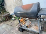 Broken BBQ, mattress & more Broken BBQ! Broken Fan(clean & small! Reusable mattress (super dry, and very light, i can lift it myself!) Good sleeping bag(super light -reusable! Very light broken clothes hanger stand. And a few more smaller things like pillows and such! N16 - removed for £130
